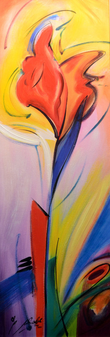 Iris of Color 2006 Embellished Limited Edition Print by Alfred Gockel Iris of Color 2006 Embellished Limited Edition Print by Alfred Gockel