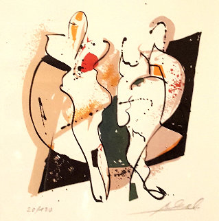 Untitled Screen Print 1997 Limited Edition Print - Alfred Gockel Untitled Screen Print 1997 Limited Edition Print - Alfred Gockel