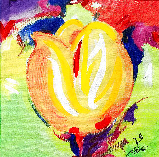 Golden Tulip I 2005 Limited Edition Print - Alfred Gockel Golden Tulip I 2005 Limited Edition Print - Alfred Gockel