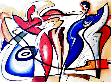 Fire and Ice w/ Remark HC 2004 Super Huge Limited Edition Print - Alfred Gockel Fire and Ice w/ Remark HC 2004 Super Huge Limited Edition Print - Alfred Gockel