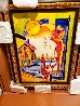 Perfectly Paired 50x39 Huge Original Painting by Alfred Gockel - 1