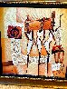 Tribal Banquet 2006 Embellished Limited Edition Print by Alfred Gockel - 2