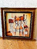 Tribal Banquet Embellished 2006 Limited Edition Print by Alfred Gockel - 1