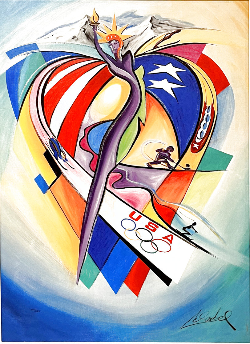 USOC Olympic Celebration 2005 Limited Edition Print by Alfred Gockel