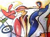 Fire and Ice w/ Remarque 2003 - Huge Limited Edition Print by Alfred Gockel - 4