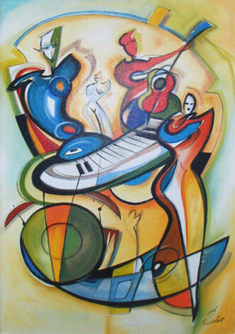 Play It Again 2004 Remarque 44x30  Huge Limited Edition Print - Alfred Gockel