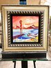 Sunset Beach 2014 20x20 Acrylic on Canvas Original Painting by Alfred Gockel - 1 Sunset Beach 2014 20x20 Acrylic on Canvas Original Painting by Alfred Gockel - 1