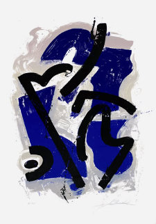 Guy with the Blue Helmet Limited Edition Print - Alfred Gockel Guy with the Blue Helmet Limited Edition Print - Alfred Gockel