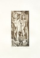 Untitled Etching 2011 Limited Edition Print by Alfred Gockel - 1 Untitled Etching 2011 Limited Edition Print by Alfred Gockel - 1