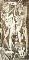 Untitled Etching 2011 Limited Edition Print by Alfred Gockel - 0 Untitled Etching 2011 Limited Edition Print by Alfred Gockel - 0