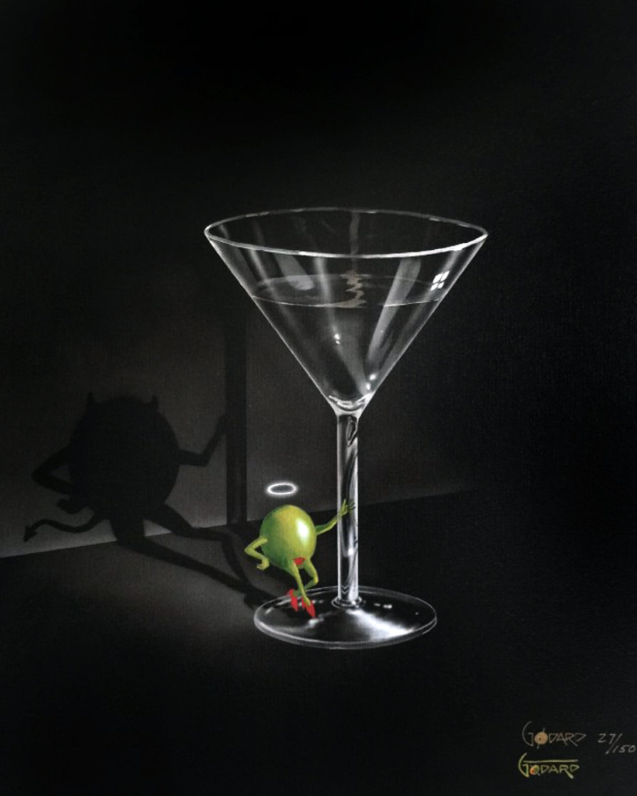 She Devil Martini 2004 by Michael Godard