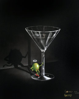 She Devil Martini 2004 Limited Edition Print - Michael Godard