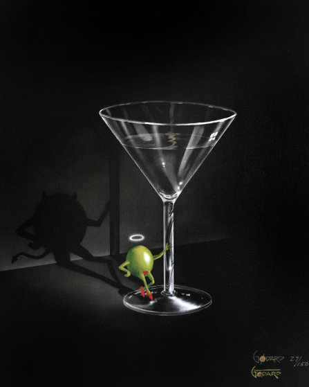 She Devil Martini 2004 by Michael Godard - For Sale on Art Brokerage