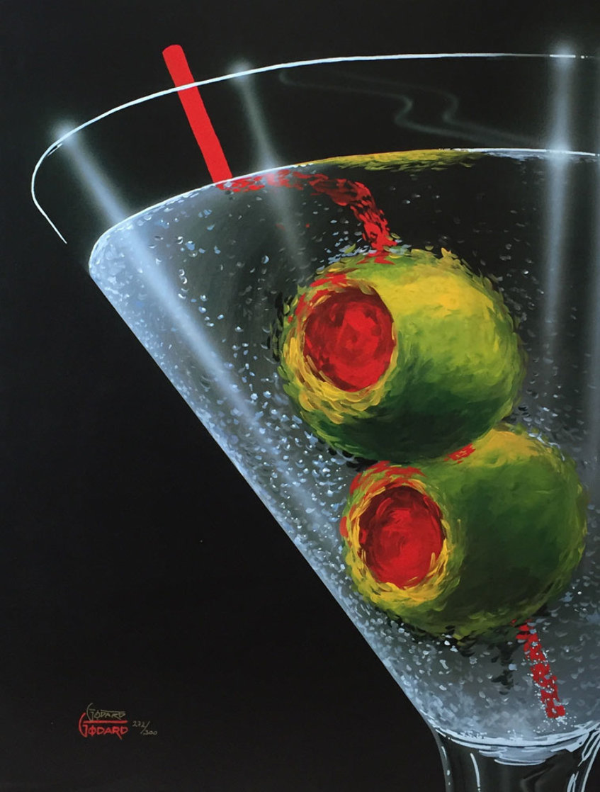 Classic Martini 2003 Limited Edition Print by Michael Godard Classic Martini 2003 Limited Edition Print by Michael Godard