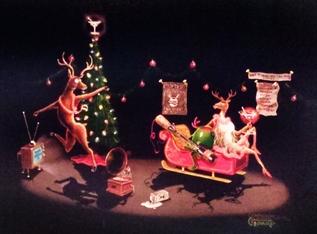 Olive, The Other Reindeer AP Limited Edition Print by Michael Godard Olive, The Other Reindeer AP Limited Edition Print by Michael Godard