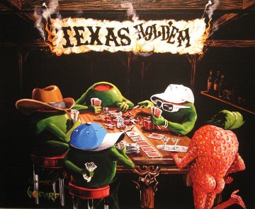Poker Pimps 2009 Limited Edition Print - Michael Godard Poker Pimps 2009 Limited Edition Print - Michael Godard