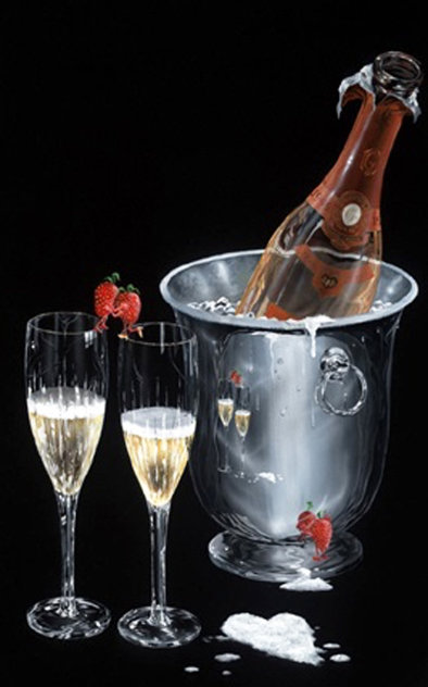 Champagne Kiss 2003 Limited Edition Print by Michael Godard