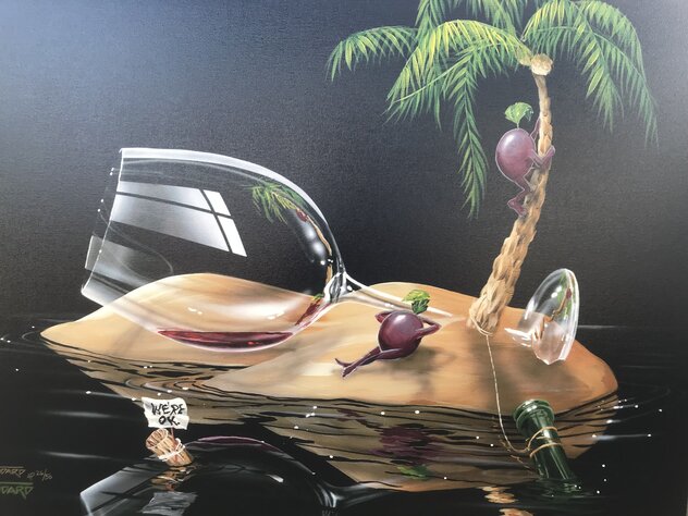 Lost in Paradise AP 2004 - Giclee on Canvas Limited Edition Print by Michael Godard