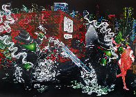 Gangster Chopper Master Highlight 2007 Embellished Limited Edition Print by Michael Godard - 0 Gangster Chopper Master Highlight 2007 Embellished Limited Edition Print by Michael Godard - 0