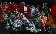 Gangster Chopper Master Highlight 2007 Embellished Limited Edition Print by Michael Godard - 7 Gangster Chopper Master Highlight 2007 Embellished Limited Edition Print by Michael Godard - 7