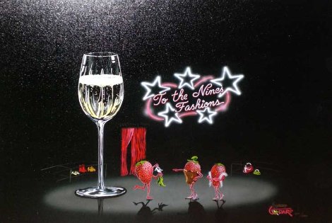 Champagne Shopper 2004 Limited Edition Print - Michael Godard
