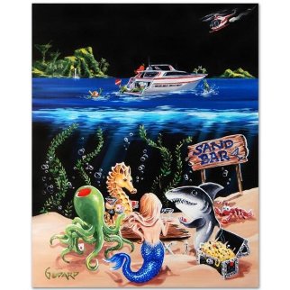 Sand Bar 1 Limited Edition Print - Michael Godard Sand Bar 1 Limited Edition Print - Michael Godard