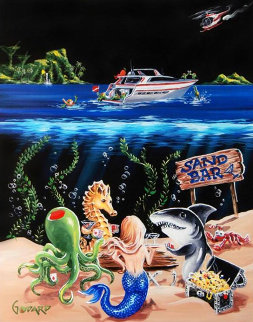 Sand Bar I 2008 Limited Edition Print - Michael Godard Sand Bar I 2008 Limited Edition Print - Michael Godard