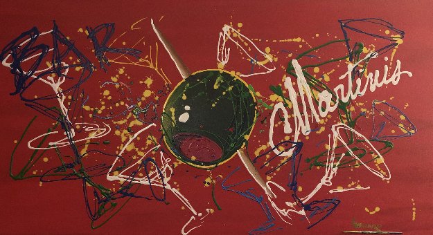 Untitled Painting 30x56 Original Painting by Michael Godard Untitled Painting 30x56 Original Painting by Michael Godard