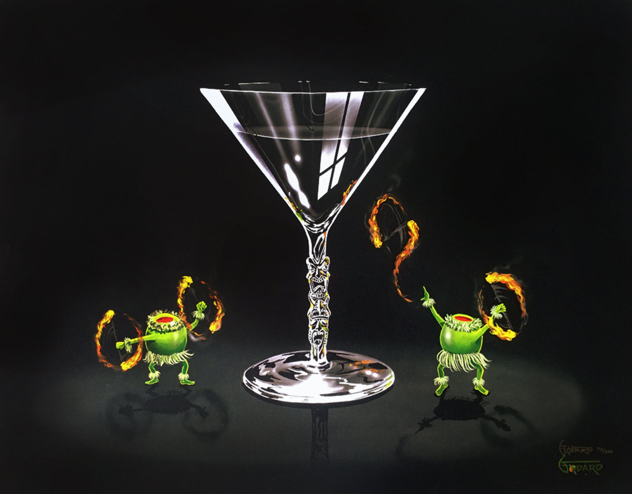 Tiki Martini 2001 by Michael Godard