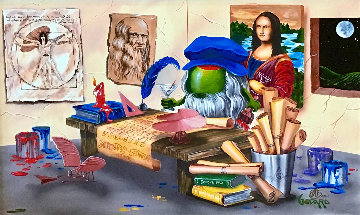 Da Vinci’s Window 2015 Limited Edition Print - Michael Godard Da Vinci’s Window 2015 Limited Edition Print - Michael Godard
