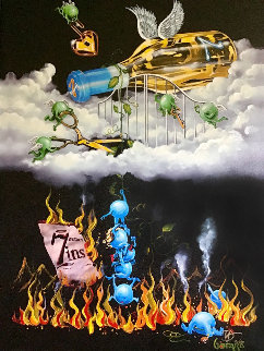 Grape Confusion 2015 Limited Edition Print - Michael Godard Grape Confusion 2015 Limited Edition Print - Michael Godard