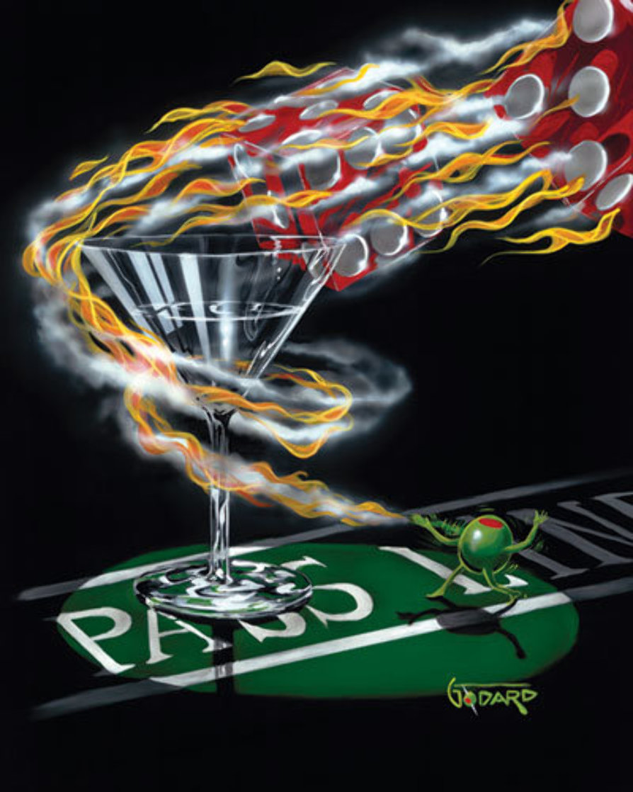 Burning It Up 2002 Limited Edition Print by Michael Godard Burning It Up 2002 Limited Edition Print by Michael Godard
