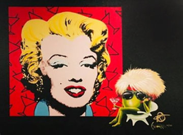Marilyn 2018   Embellished Limited Edition Print - Michael Godard