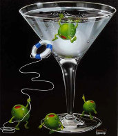 Don't Go Overboard Limited Edition Print by Michael Godard - 0 Don't Go Overboard Limited Edition Print by Michael Godard - 0