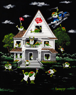 Olive House 2010 Limited Edition Print - Michael Godard Olive House 2010 Limited Edition Print - Michael Godard