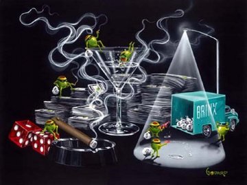Heist Limited Edition Print - Michael Godard Heist Limited Edition Print - Michael Godard