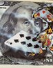 100$ Bill Full House 2011 Huge 24x57 - Giclee on Canvas Limited Edition Print by Michael Godard - 2
