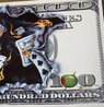 100$ Bill Full House 2011 Huge 24x57 - Giclee on Canvas Limited Edition Print by Michael Godard - 4