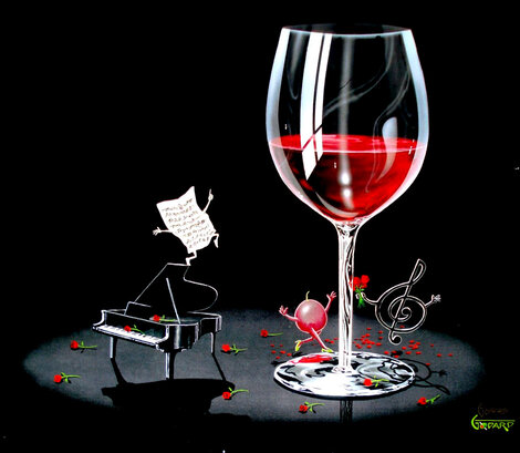 Tickling the Ivories - Canvas Limited Edition Print - Michael Godard