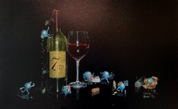 7 Deadly Zins 2003 Limited Edition Print - Michael Godard 7 Deadly Zins 2003 Limited Edition Print - Michael Godard