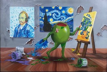 Van Gogh AP Embellished Limited Edition Print - Michael Godard Van Gogh AP Embellished Limited Edition Print - Michael Godard