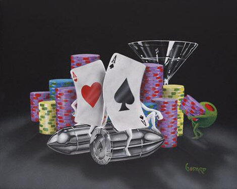 Bullets 2010 - Giclee on Canvas Limited Edition Print - Michael Godard
