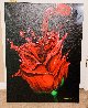 Flower of Love 2017 Heavily Embellished Limited Edition Print by Michael Godard - 1