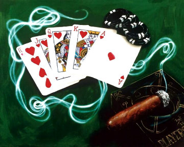 Royal Flush Limited Edition Print - Michael Godard Royal Flush Limited Edition Print - Michael Godard