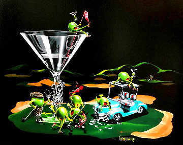 19th Hole Don't Drink & Draw Series 2006 Limited Edition Print - Michael Godard 19th Hole Don't Drink & Draw Series 2006 Limited Edition Print - Michael Godard