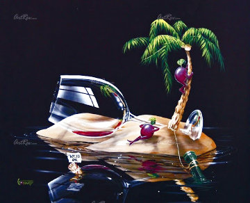 Lost in Paradise 2004 Limited Edition Print - Michael Godard Lost in Paradise 2004 Limited Edition Print - Michael Godard