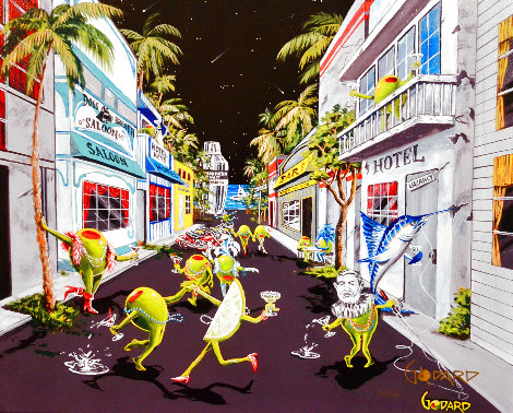 Fantasy Fest in Key West 2007 - Florida Limited Edition Print - Michael Godard