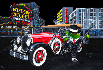 Wise Guy 2011 Super Huge Limited Edition Print - Michael Godard Wise Guy 2011 Super Huge Limited Edition Print - Michael Godard