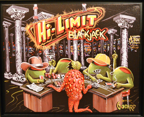 Black Jack Pimps 2011 - Giclee on Canvas Limited Edition Print - Michael Godard