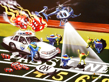 Busted! 2007 Limited Edition Print - Michael Godard Busted! 2007 Limited Edition Print - Michael Godard